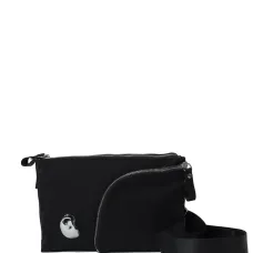 Сумка через плечо с косой молнией