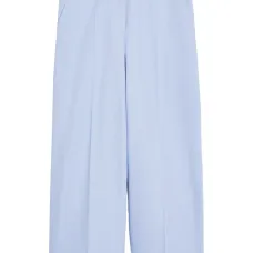 укороченные брюки строгого кроя