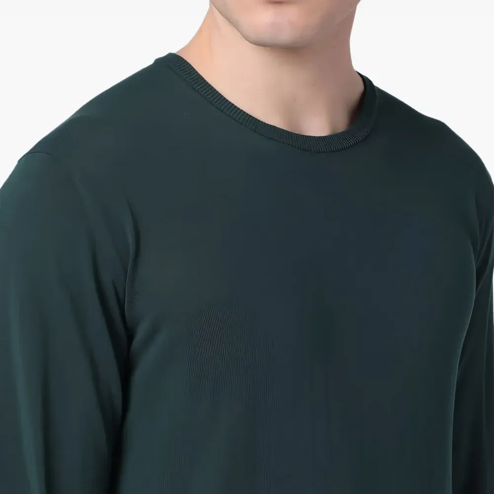 Футболка с круглым вырезом