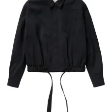 Куртка-рубашка с поясом