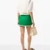 Юбка мини с контрастной отделкой