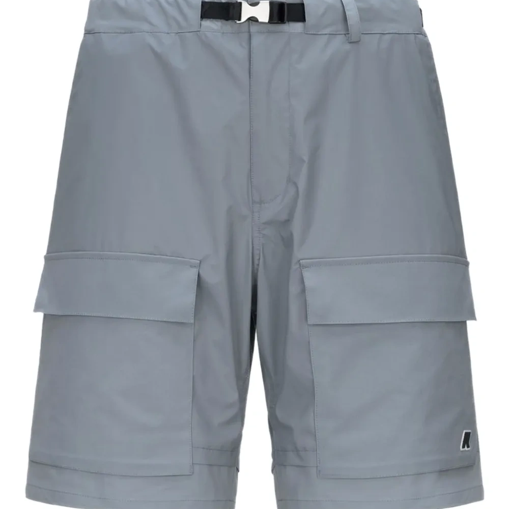 Шорты с нашивкой-логотипом