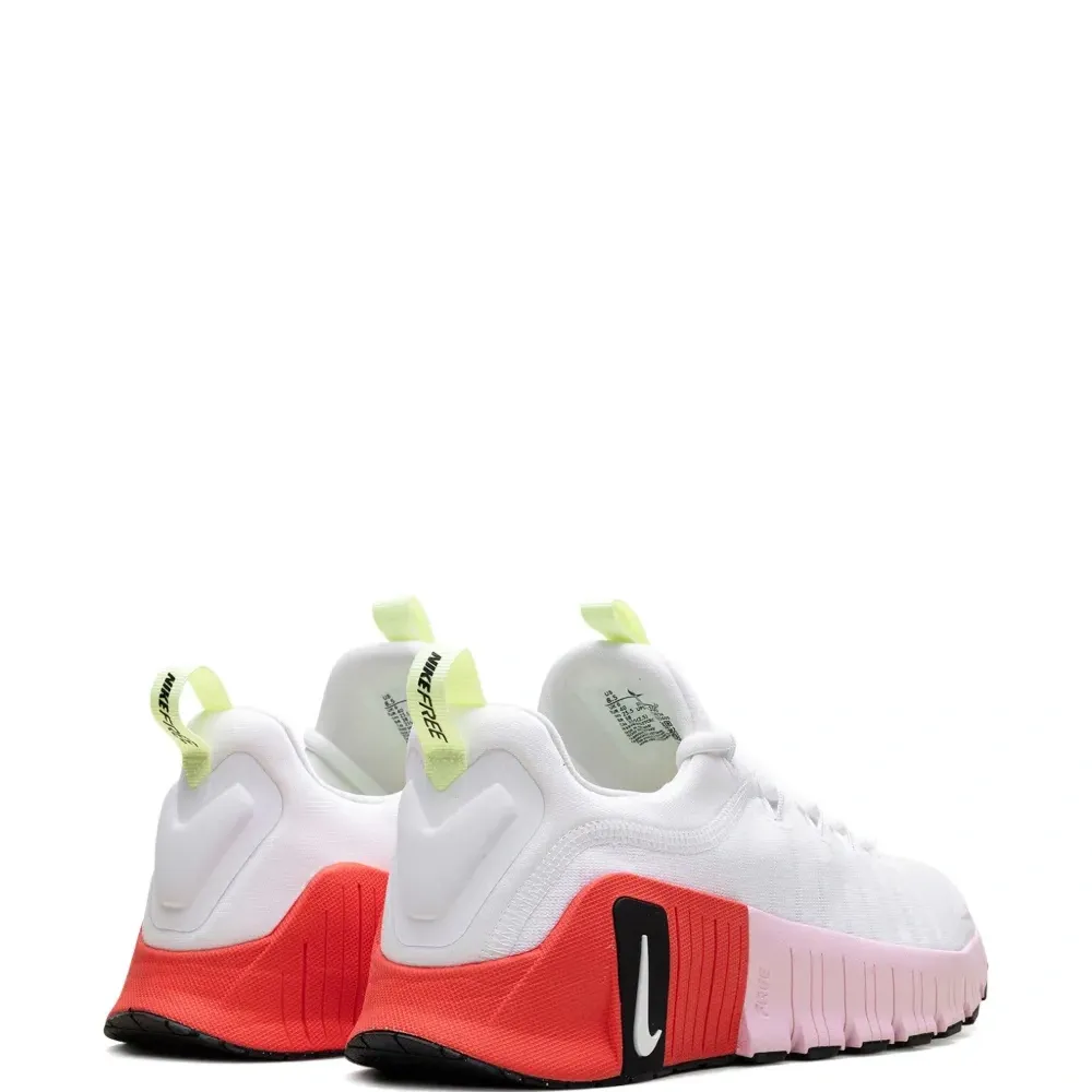 Кроссовки Free Metcon 6 WMNS White Barely Volt Bright Crimson Pink Foam