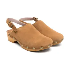 Замшевые слиперы