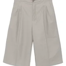 Шорты со складками Шорты со складками