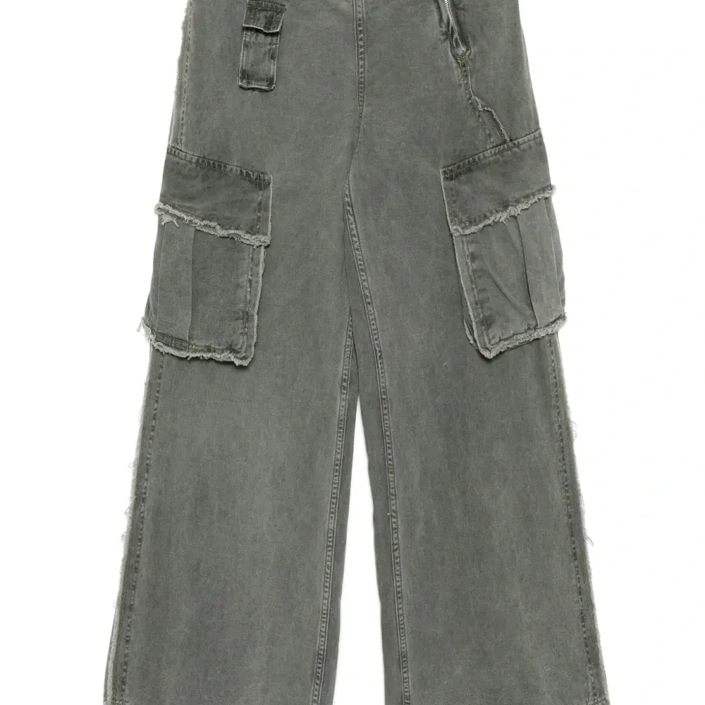 Брюки карго с бахромой Брюки карго с бахромой