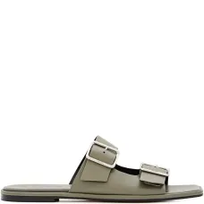 Кожаные сандалии