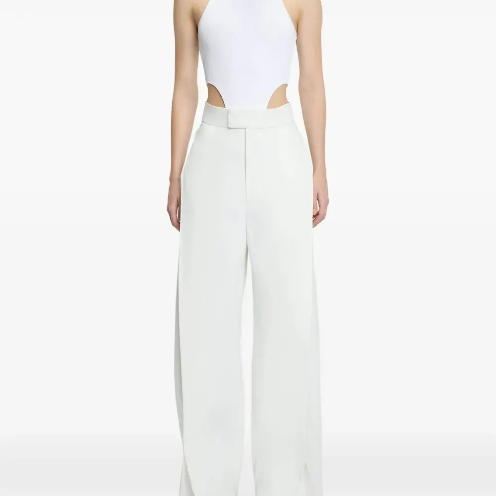 Боди с высоким вырезом