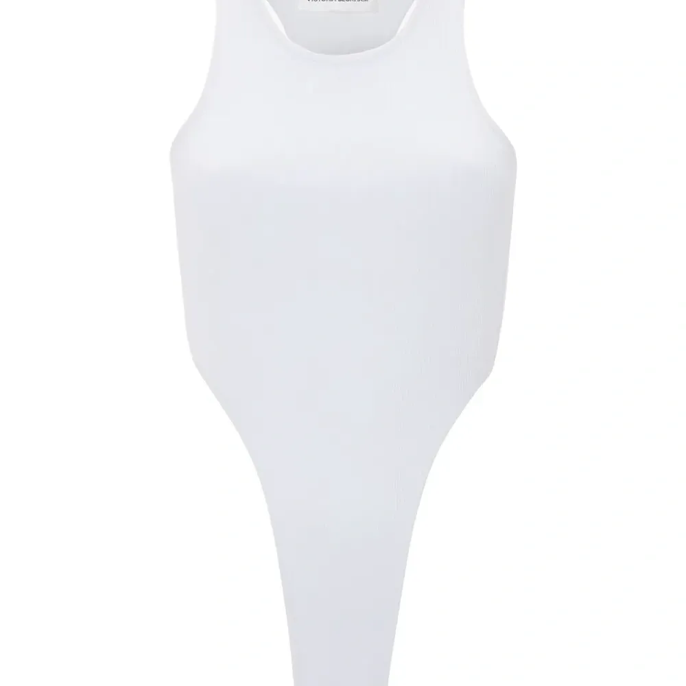 Боди с высоким вырезом