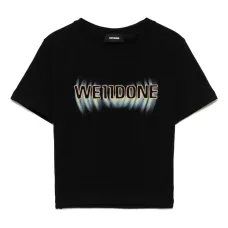 Укороченная футболка с логотипом