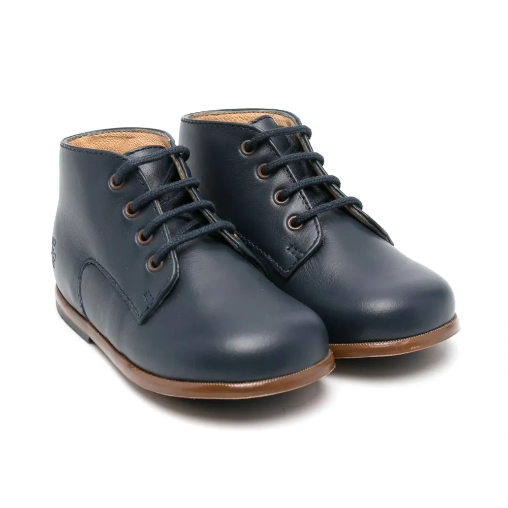 Кожаные ботинки