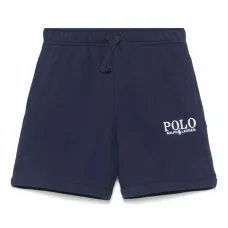 Шорты с вышитым логотипом