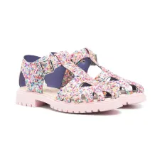 Сандалии с блестками