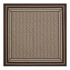 Шелковый платок с монограммой Шелковый платок с монограммой