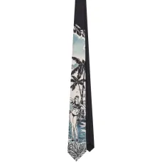 галстук с принтом галстук с принтом