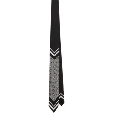 Шелковый галстук с геометричным узором Шелковый галстук с геометричным узором
