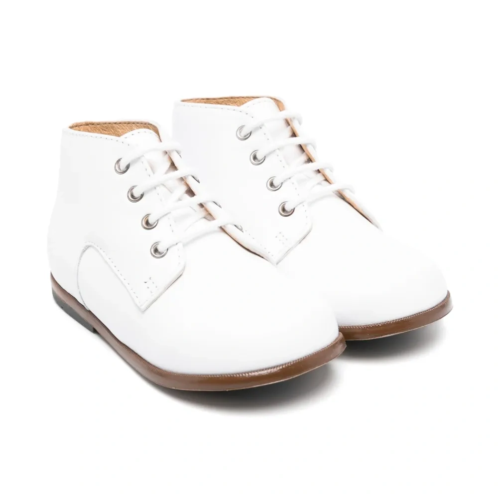 Кожаные ботинки