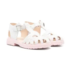 Сандалии с блестками