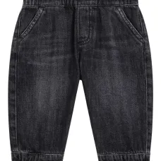 Джинсы с эластичным поясом