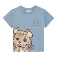 Футболка с леопардовым принтом