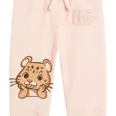 спортивные брюки с принтом Leopard