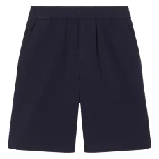 шорты с вышитым логотипом