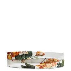 Ободок с цветочным принтом