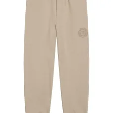 спортивные брюки с вышитым логотипом