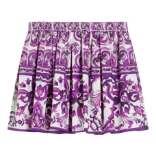 юбка с графичным принтом