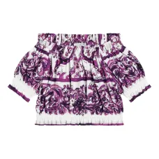 блузка с принтом Majolica