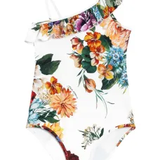 купальник с цветочным принтом