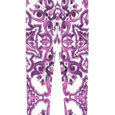 легинсы с принтом Maiolica