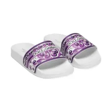 шлепанцы с принтом Majolica