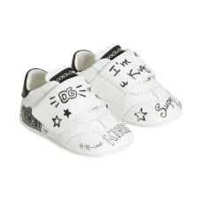 Кроссовки с принтом граффити