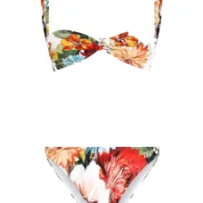 Купальник с цветочным принтом