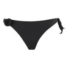 Плавки бикини с цветочной аппликацией