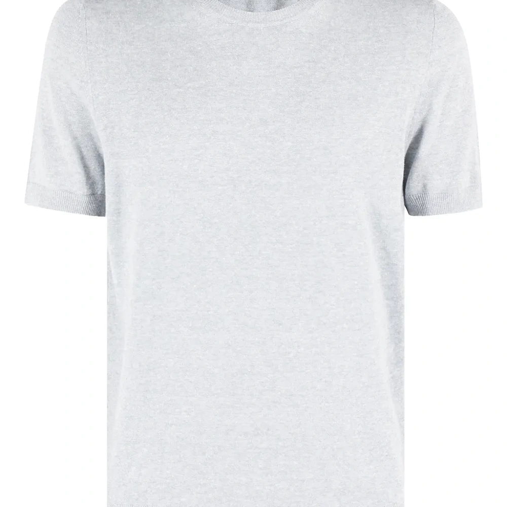 Меланжевая футболка