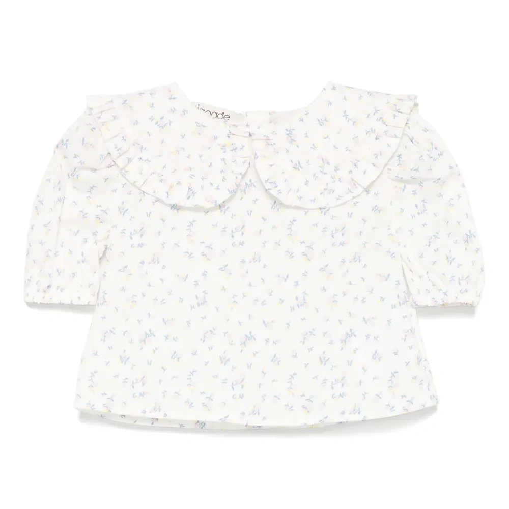 Блузка с цветочным принтом