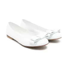 Балетки на плоской подошве