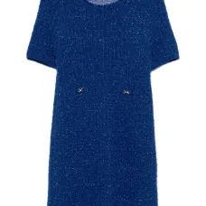 Трикотажное платье мини