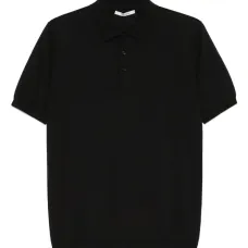 Рубашка поло тонкой вязки Рубашка поло тонкой вязки