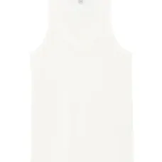 Трикотажный топ без рукавов