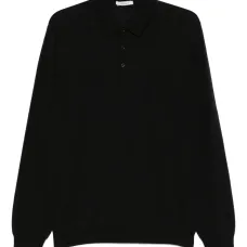 Рубашка поло тонкой вязки