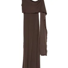 Платье макси на одно плечо Платье макси на одно плечо