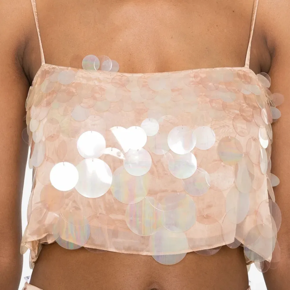 Топ Leia без рукавов