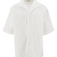 Рубашка в тонкую полоску