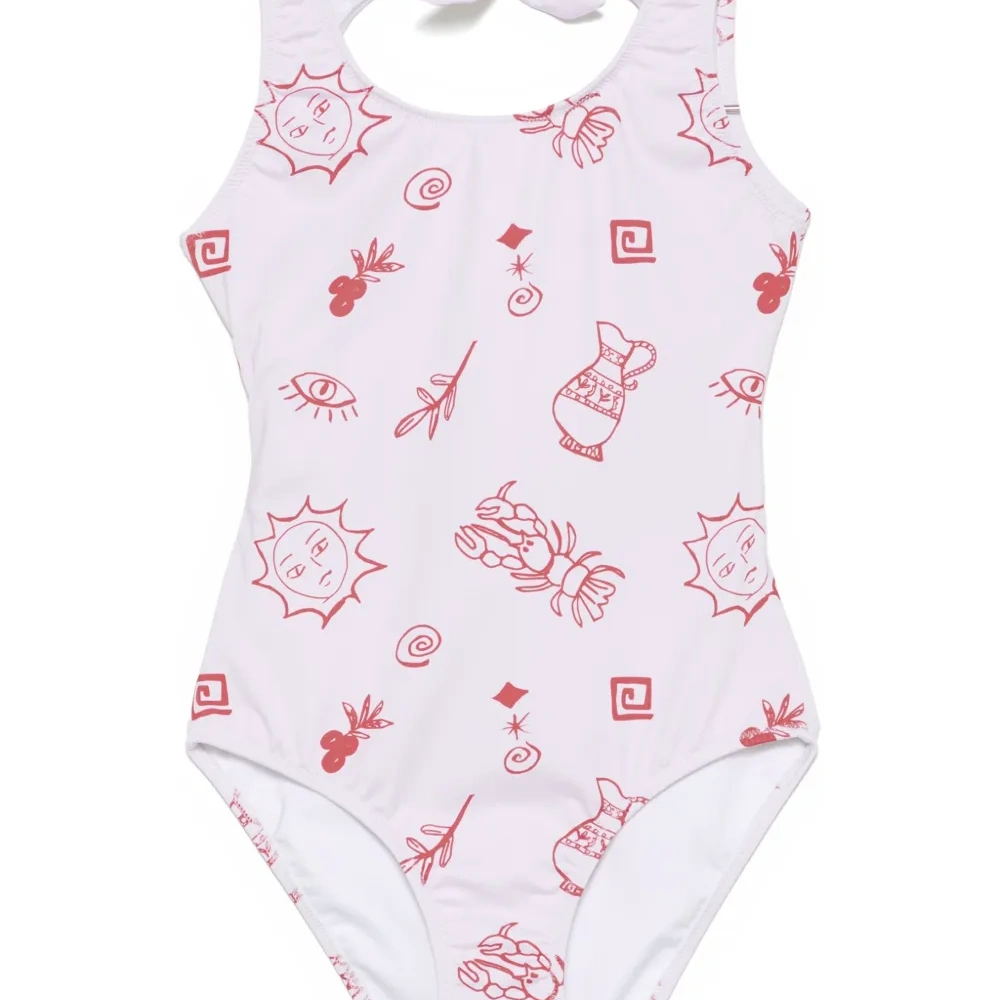 Купальник с принтом