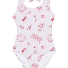 Купальник с принтом