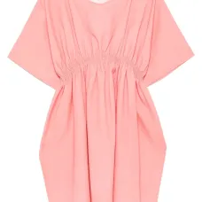 Твиловое платье-кафтан