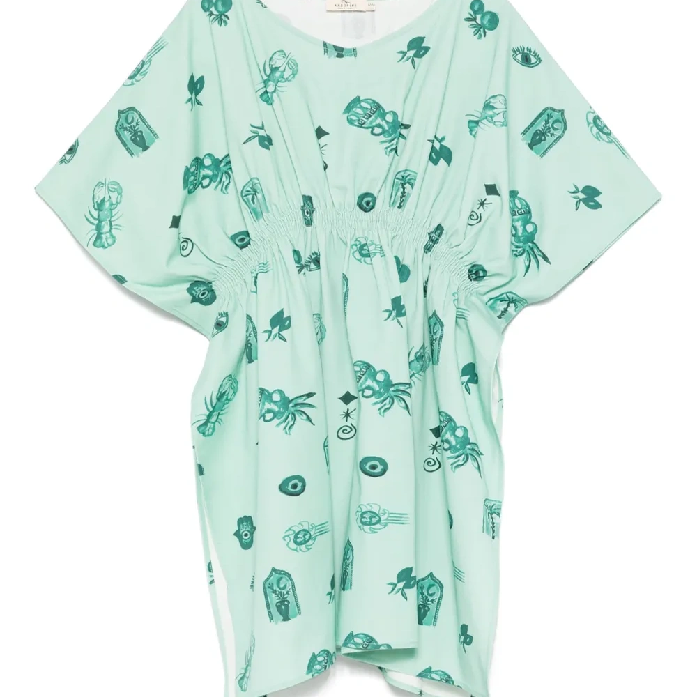 Платье с принтом